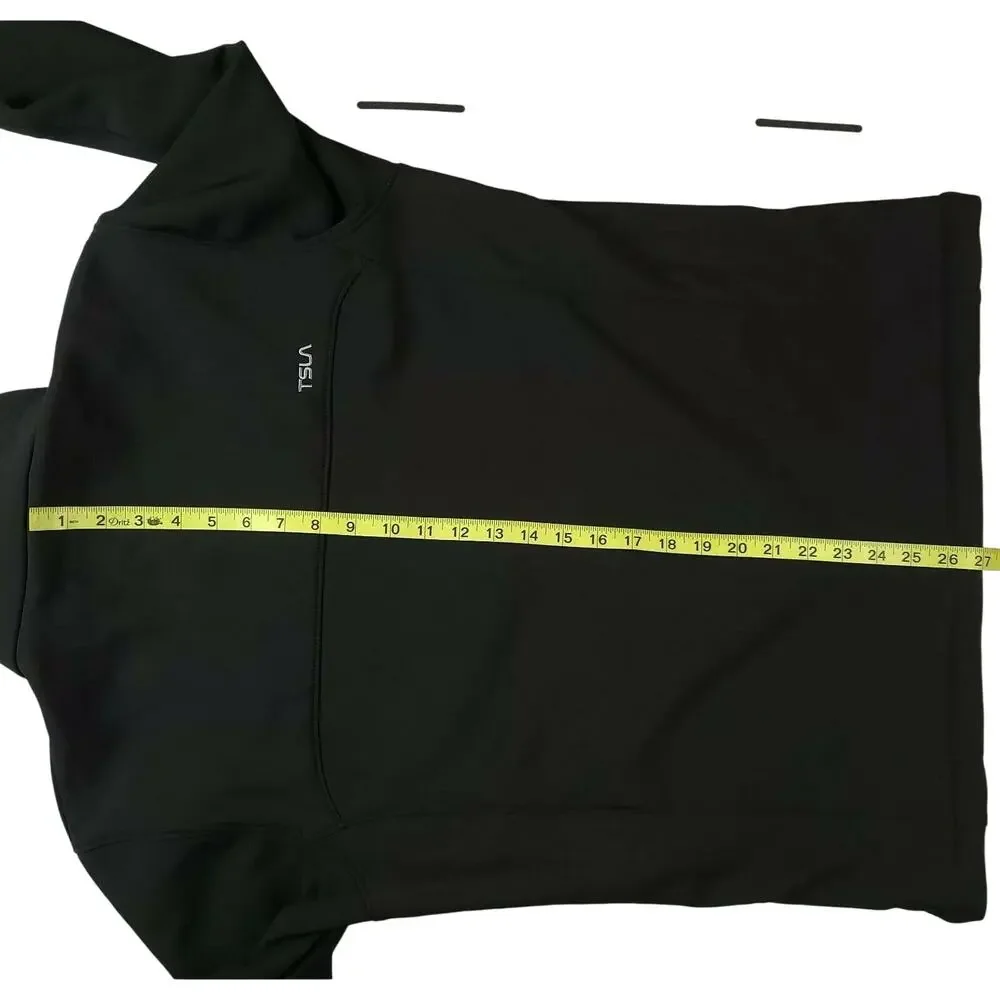 Mens TSLA Softshell Jacket SZ Small Black